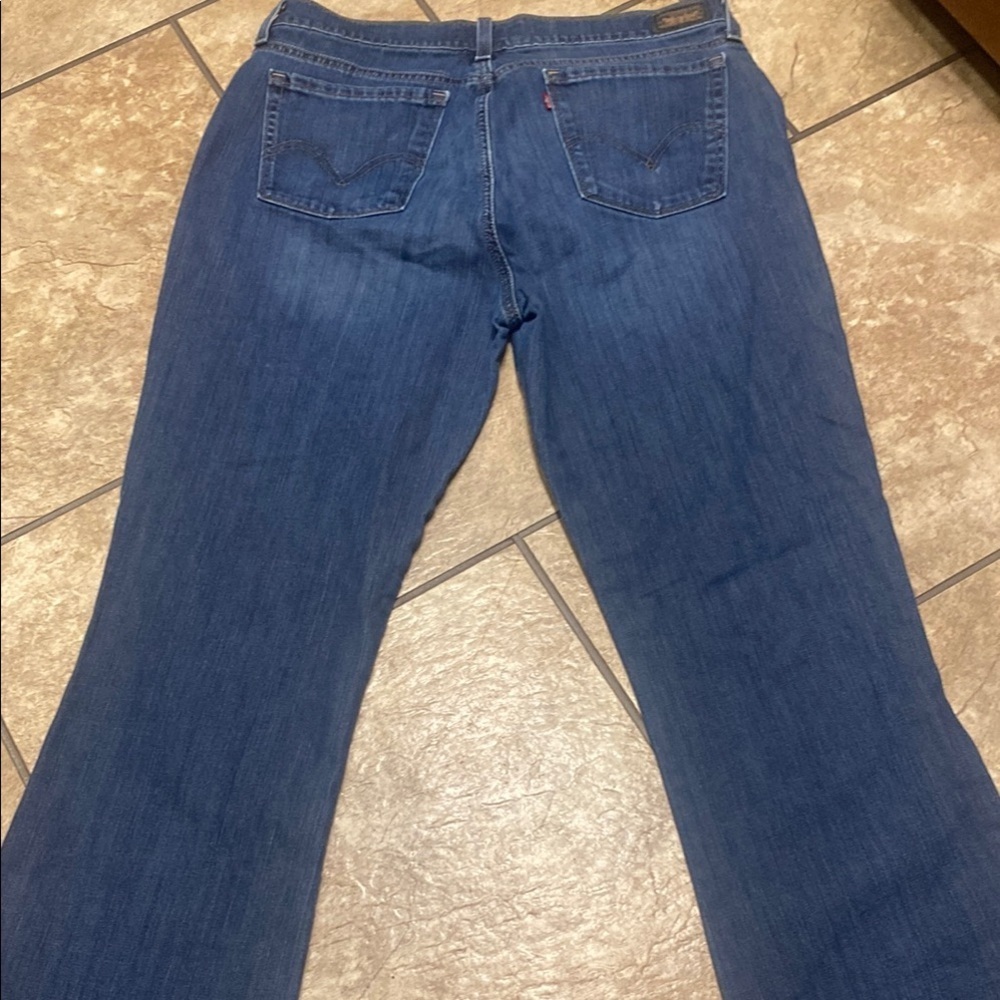 Levi's Blue Ultimate Lift 544 Bootcut Size 16M Jeans Western Cowgirl Casual